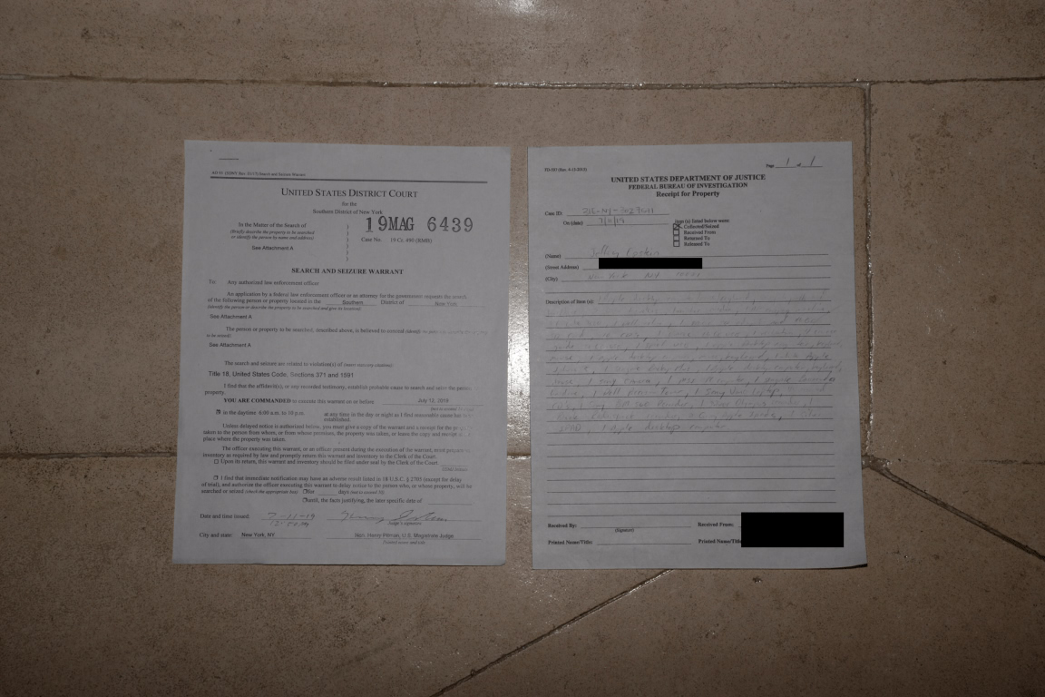 Search warrant