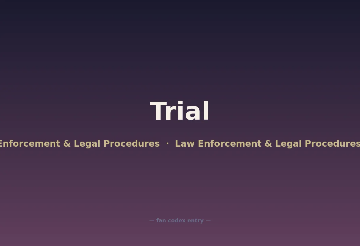 Trial